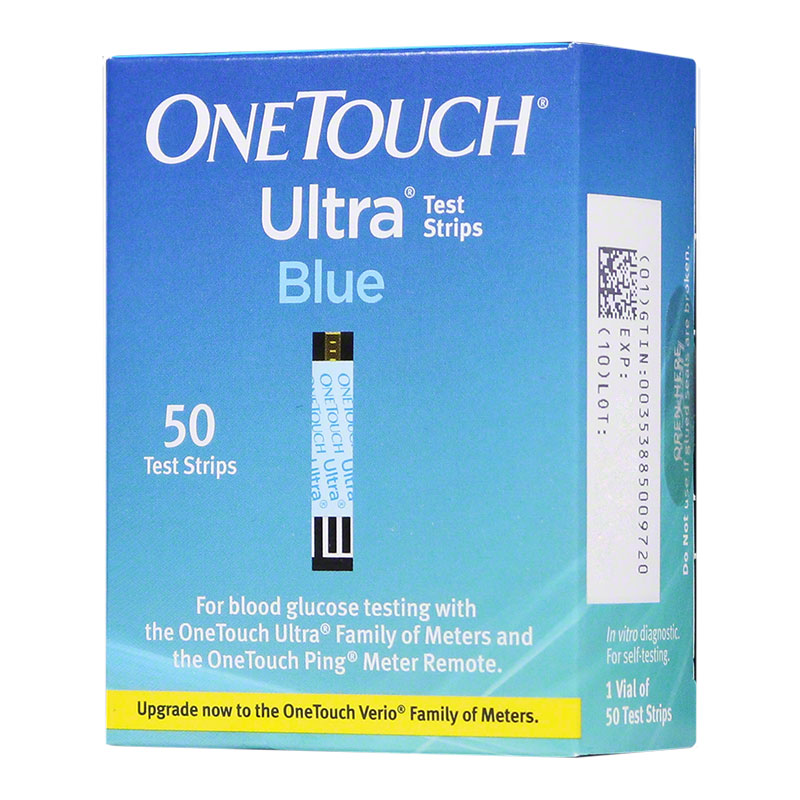 One touch ultra blue test strips 100 count